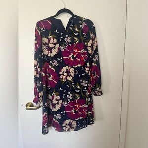 Tommy Hilfiger Floral Print Chiffon A Line Dress Size 2